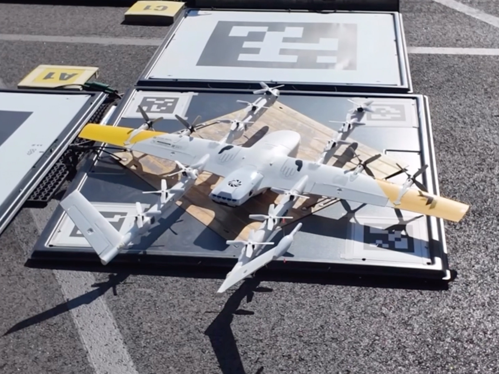 Wing Drone Nest at Walmart